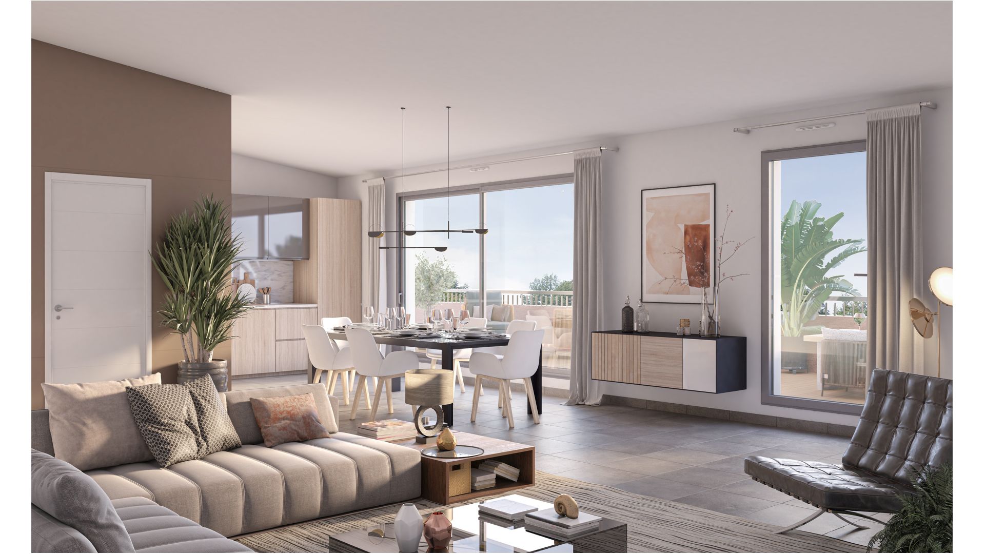 Greencity immobilier - achat appartements neufs du T1 au T5 - Résidence Central Park - 31400 Toulouse