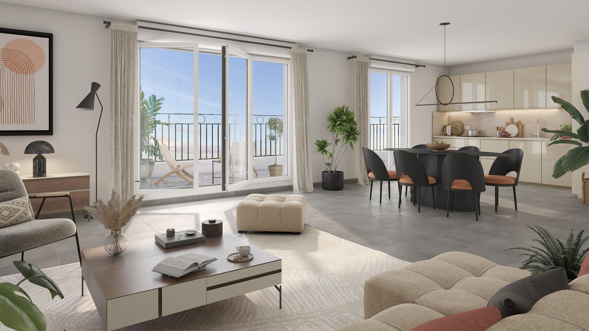 Greencity immobilier - achat appartements neufs du T2 au T4 - Résidence Concerto - 93190 Livry-Gagan  