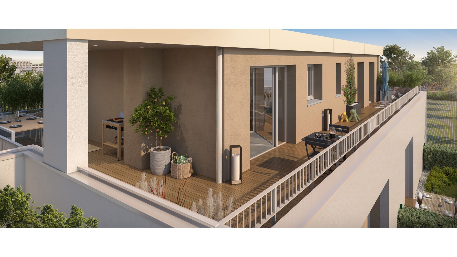 Greencity immobilier - achat appartements neufs du T2 au T3 - Résidence Le Florencia - 31300 Toulouse