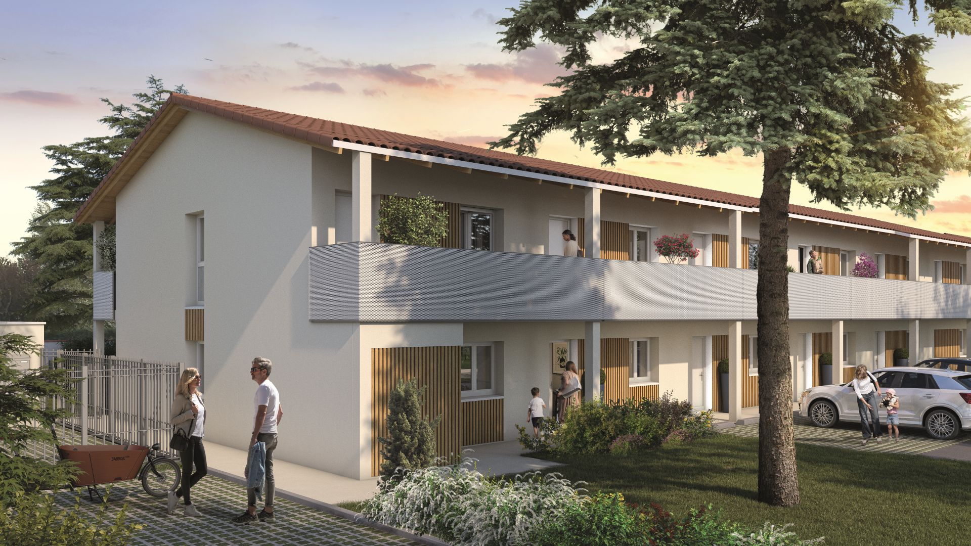 Greencity immobilier - achat appartements neufs du T2 au T4Duplex - Résidence Les Pléiades - 31700 Mondonville