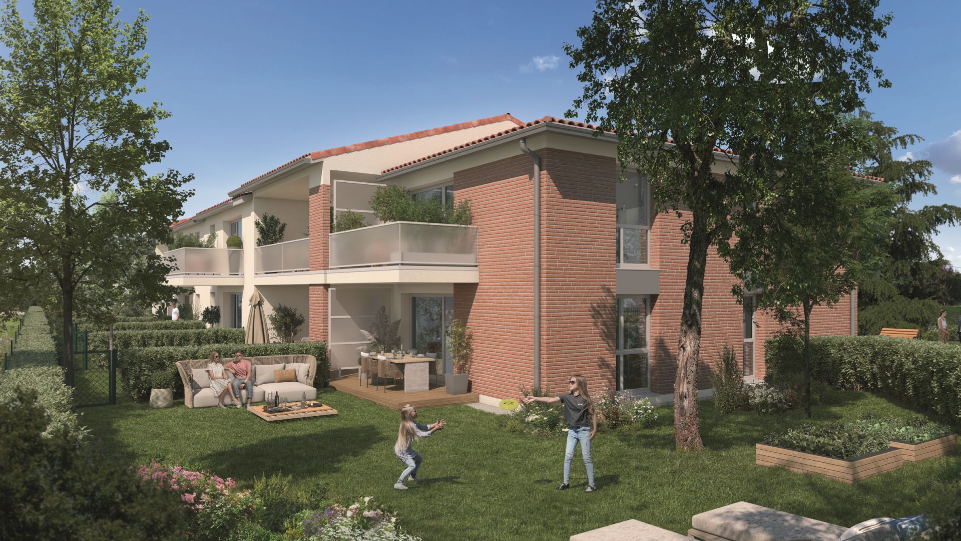 Greencity immobilier - achat appartements neufs du T2 au T3 - Résidence Natur'l - Toulouse Saint-Simon 31100  