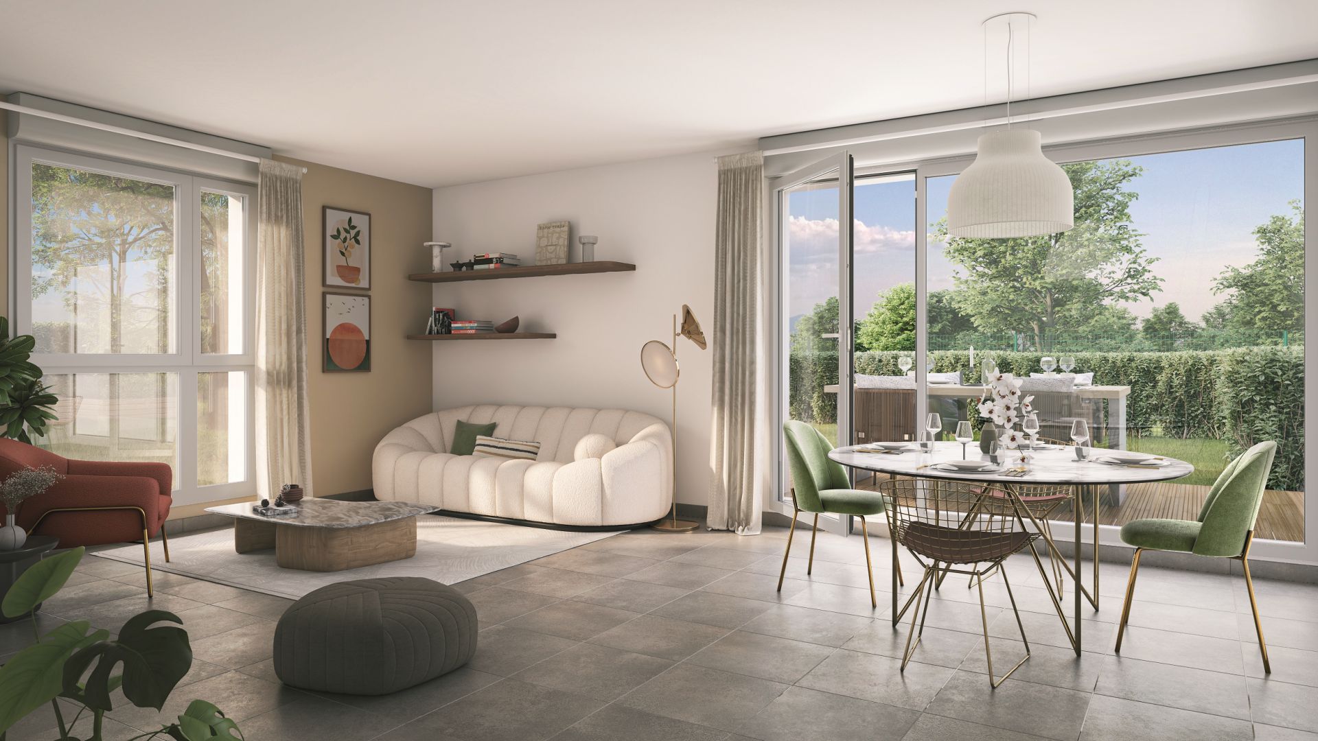 Greencity immobilier - achat appartements neufs du T2 au T3 - Résidence Natur'l - Toulouse Saint-Simon 31100  