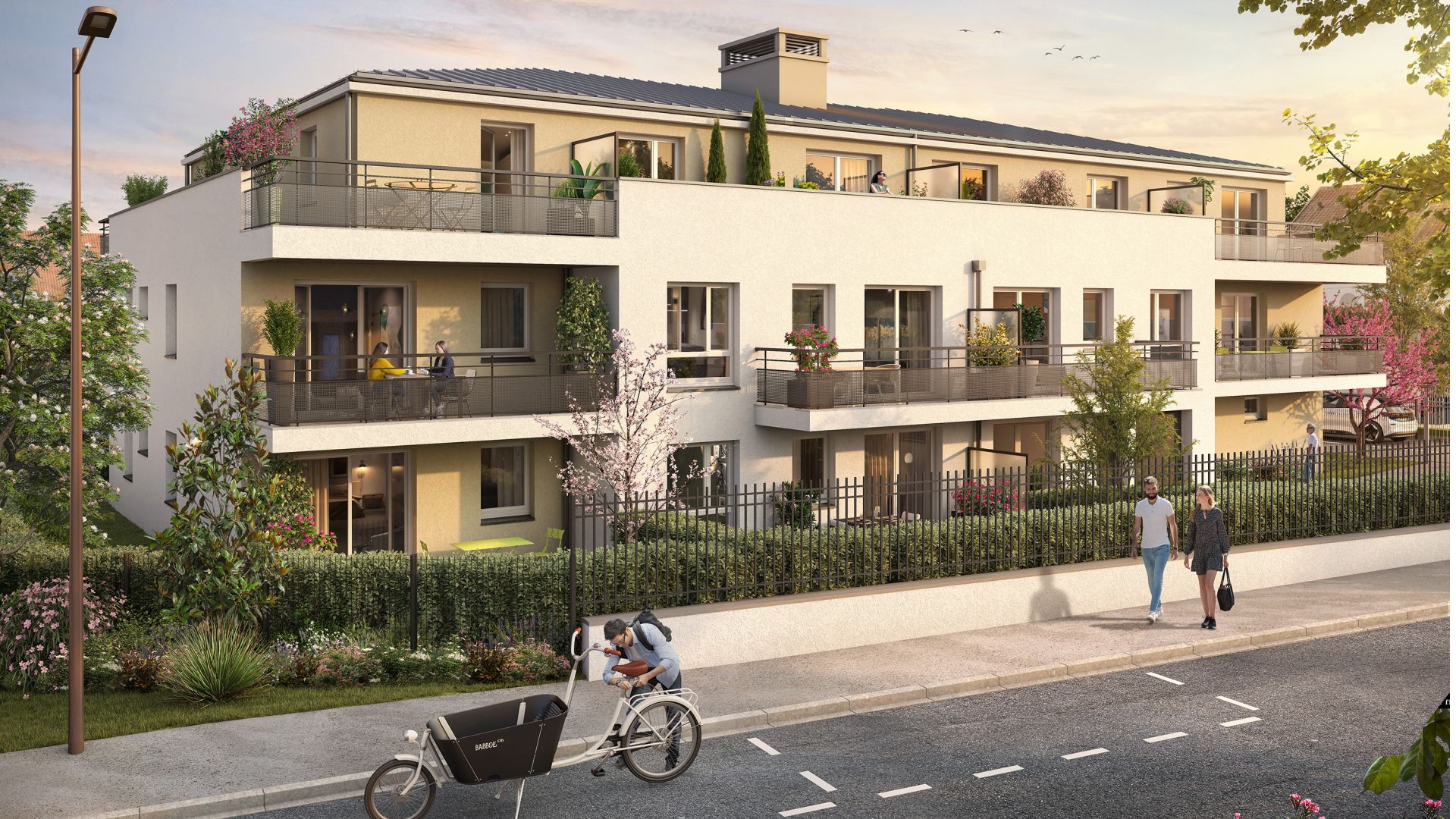 Greencity immobilier - achat appartements neufs du T2 au T3 - Résidence Passage Pasteur - 78440 Gargenville