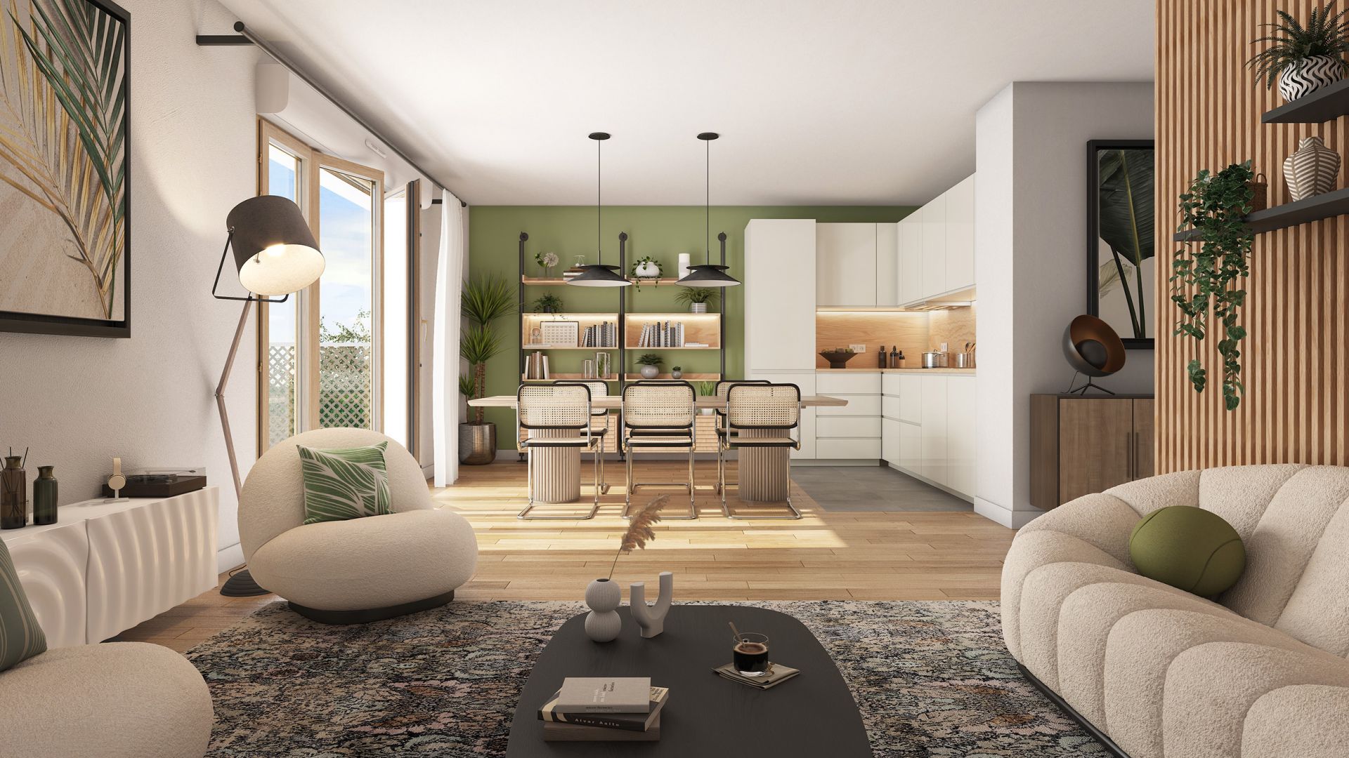 Greencity immobilier - achat appartements neufs du T2 au T4 - Résidence Wood Garden - 49000 Angers