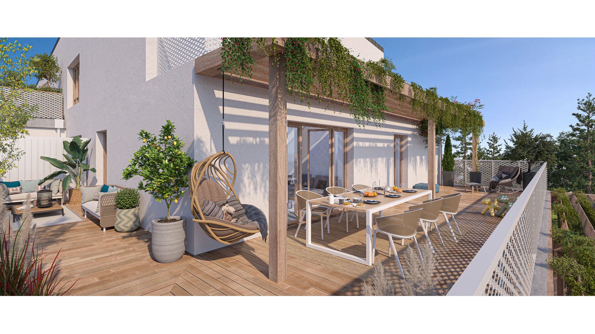 Greencity immobilier - achat appartements neufs du T2 au T4 - Résidence Wood Garden - 49000 Angers